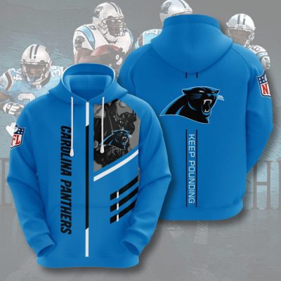 NFL Carolina Panthers Keep Pounding Pullover Hoodie