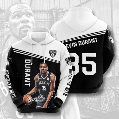 NBA Brooklyn Nets Kevin Durant Pullover Hoodie