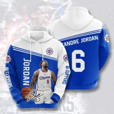NBA Los Angeles Clippers DeAndre Jordan Pullover Hoodie