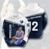 NBA Memphis Grizzlies Yuta Watanabe Pullover Hoodie