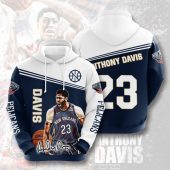 NBA New Orleans Pelicans Anthony Davis Pullover Hoodie