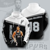 NBA San Antonio Spurs Marco Belinelli Pullover Hoodie