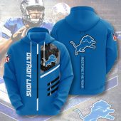 NFL Detroit Lions Restore The Roar Pullover Hoodie