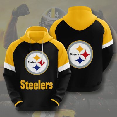 NFL Pittsburgh Steelers Big Logo Pullover Hoodie