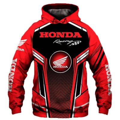 Honda Motorcycles Racing Pullover Hoodie