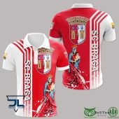 SC Braga Red White Polo Shirt