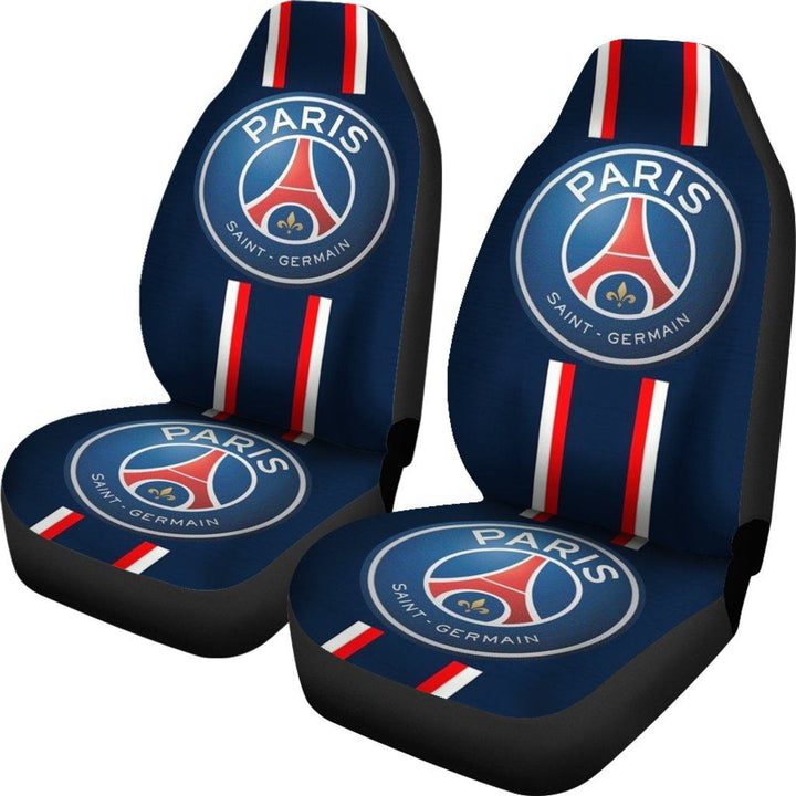 Paris Saint-Germain FC Navy Blue Car Seat Covers Paris Saint-Germain FC Navy Blue Car Seat Covers
