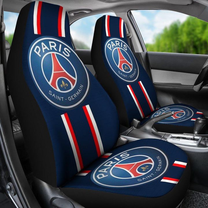 Paris Saint-Germain FC Navy Blue Car Seat Covers Paris Saint-Germain FC Navy Blue Car Seat Covers