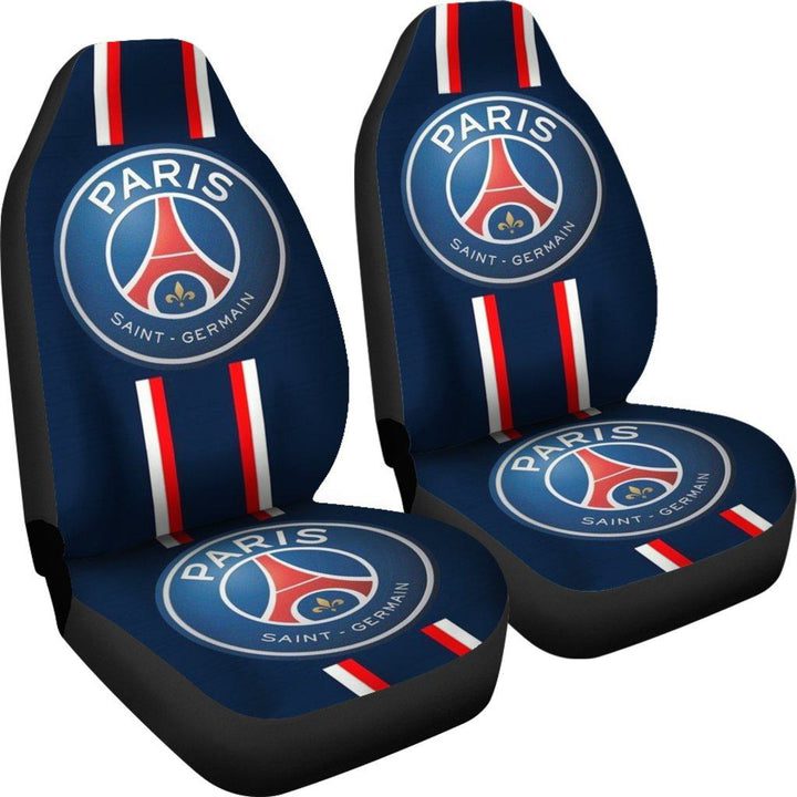 Paris Saint-Germain FC Navy Blue Car Seat Covers Paris Saint-Germain FC Navy Blue Car Seat Covers