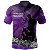 Australia Polo Shirt Anzac Day Lest We Forget Historical Footage Of Animals