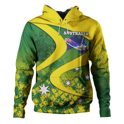 Australia Hoodie - National Colors Hoodie