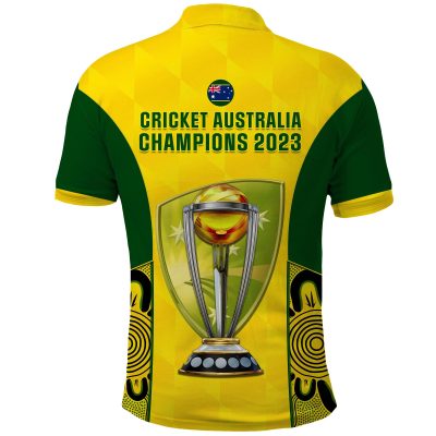 Australia Cricket Polo Shirt Champions World Cup 2023