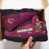 Cane Toads High Top Basketball Shoes J 13 - Cane Toads Mascot Aboriginal Inspired Art Sneakers J 13