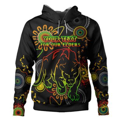 Penrith Panthers Naidoc Hoodie - Custom For Our Elders Hoodie