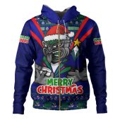 New Zealand Warriors Hoodie Merry Christmas Festive Spirit Edition