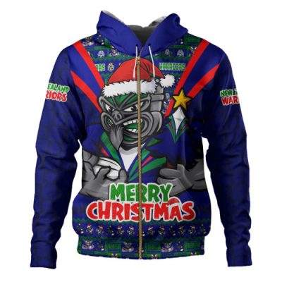 New Zealand Warriors Hoodie Merry Christmas Festive Spirit Edition