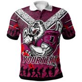 Australia Manly Polo Shirt - Custom Anzac Eagle Polo Shirt