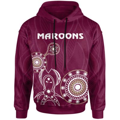 Maroons Rugby Hoodie - Custom Indigenous Maroons