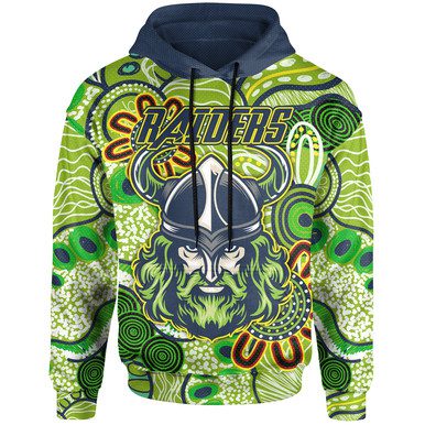 Canberra Raiders Hoodie - Custom Aboriginal Inspired Canberra Raiders Hoodie