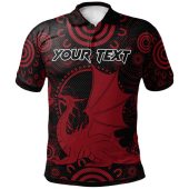 Australia Illawarra and St George Polo Shirt - Custom Indigenous Inspired Saints Polo Shirt