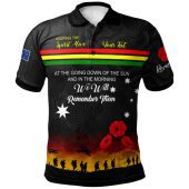 Penrith Panthers Anzac Custom Polo Shirt - Keeping the Spirit Alive Polo Shirt