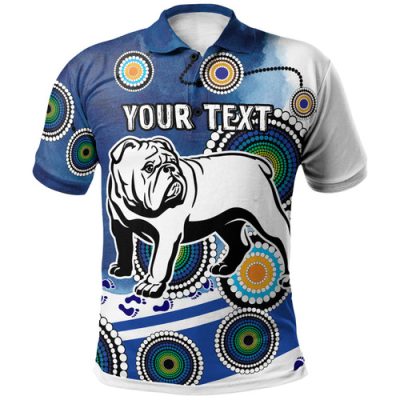Australia  Custom Polo Shirt - Indigenous Doggies Polo Shirt