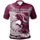 Australia Manly Polo Shirt - Custom Eagle Polo Shirt