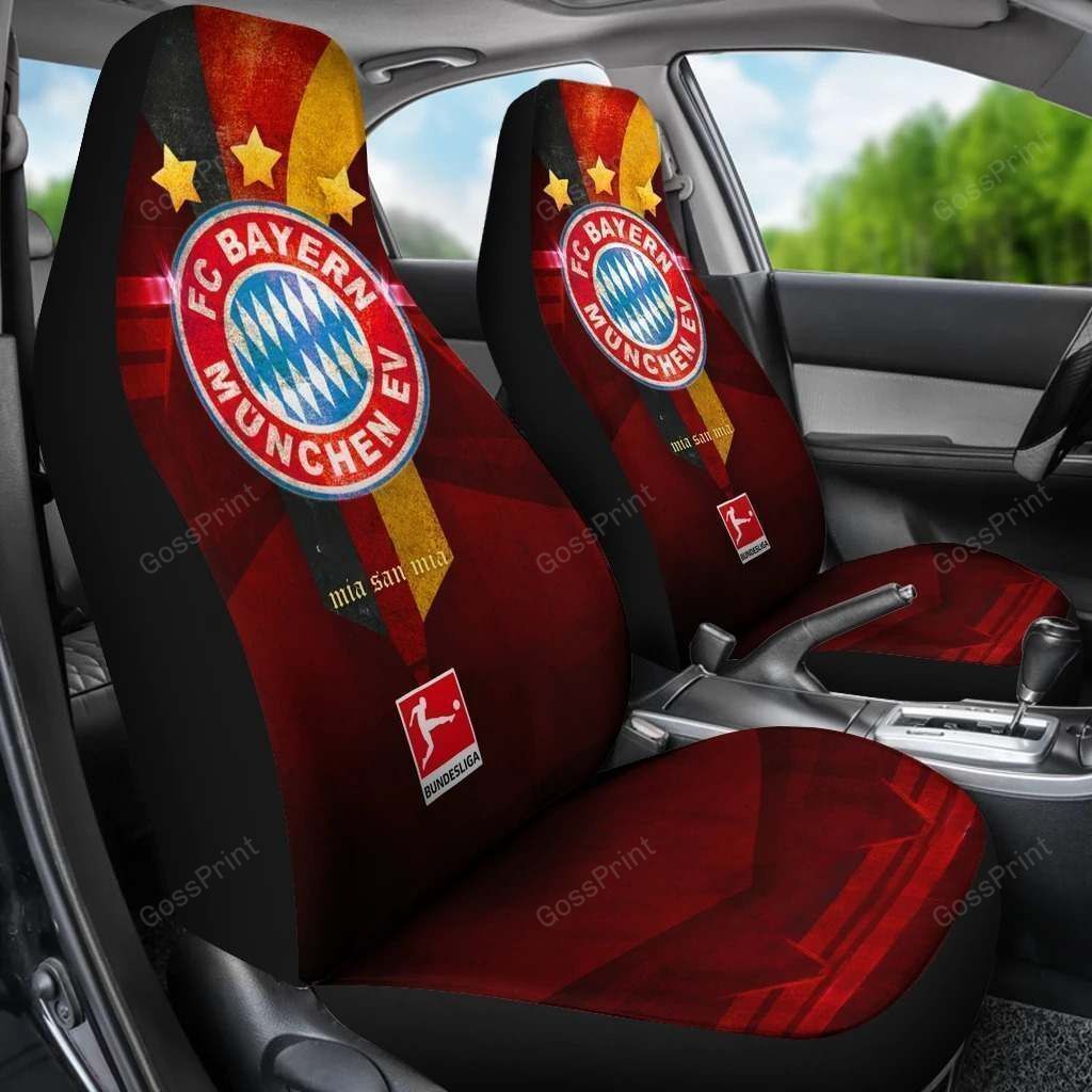 Bayern Munich Dark Red Limited Car Seat Covers Bayern Munich Dark Red Limited Car Seat Covers