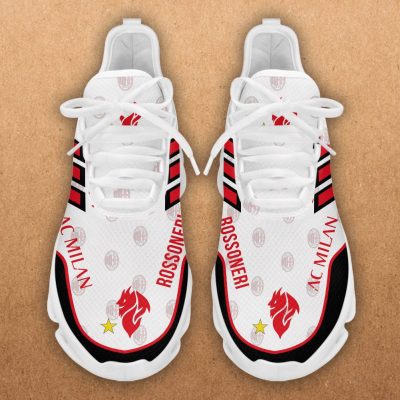 AC Milan White Red Line Max Soul Shoes