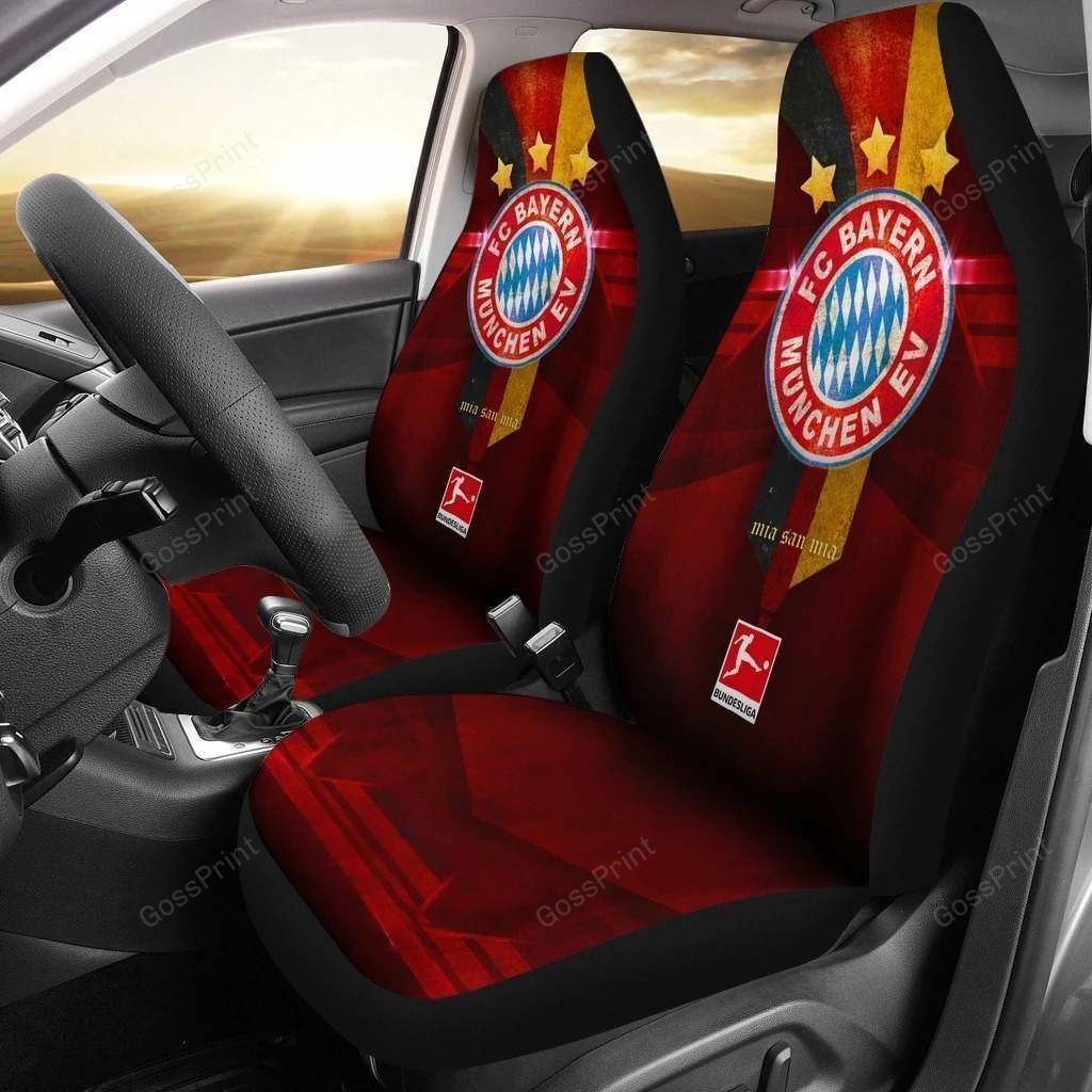 Bayern Munich Dark Red Limited Car Seat Covers Bayern Munich Dark Red Limited Car Seat Covers