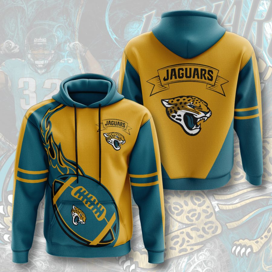 NFL Jacksonville Jaguars Teal Fire Pullover Hoodie NFL Jacksonville Jaguars Teal Fire Pullover Hoodie