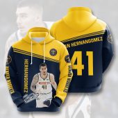 NBA Denver Nuggets Juancho Hernangomez Pullover Hoodie