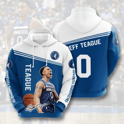 NBA Minnesota Timberwolves Jeff Teague Pullover Hoodie