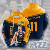 NBA Utah Jazz Dante Exum Pullover Hoodie