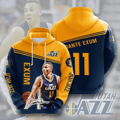 NBA Utah Jazz Dante Exum Pullover Hoodie
