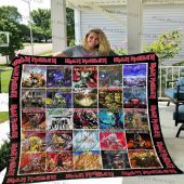 Iron Maiden Quilt Blanket V6