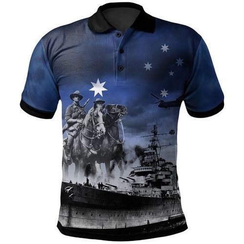 Australia Royal Navy Polo Shirts - Remember All The Battles Fought Australia Royal Navy Polo Shirts - Remember All The Battles Fought