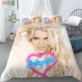 Britney Spears Heart Bedding Set