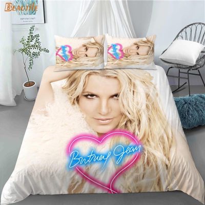 Britney Spears Heart Bedding Set