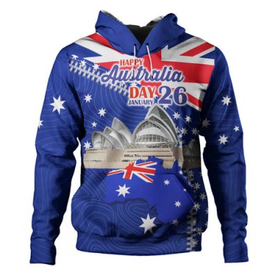 Australia Australia Day Hoodie - Happy Australia Day Hoodie