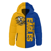 West Coast Eagles Hooded Padded Jacket Warrior's Heart Ignites