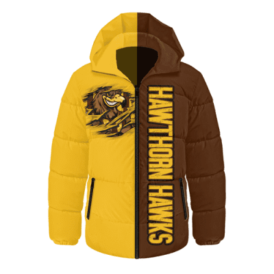 Hawthorn Hooded Padded Jacket Warrior's Heart Ignites