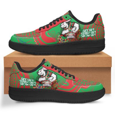 South Sydney Rabbitohs Low Top Sneakers F1 - Souths Get Up Stand Up Show Up Low Top Sneakers