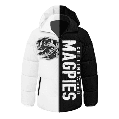 Collingwood Hooded Padded Jacket Warrior's Heart Ignites