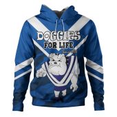 Canterbury-Bankstown Bulldogs Custom Hoodie - I Hate Being This Awesome But Bulldogs Hoodie