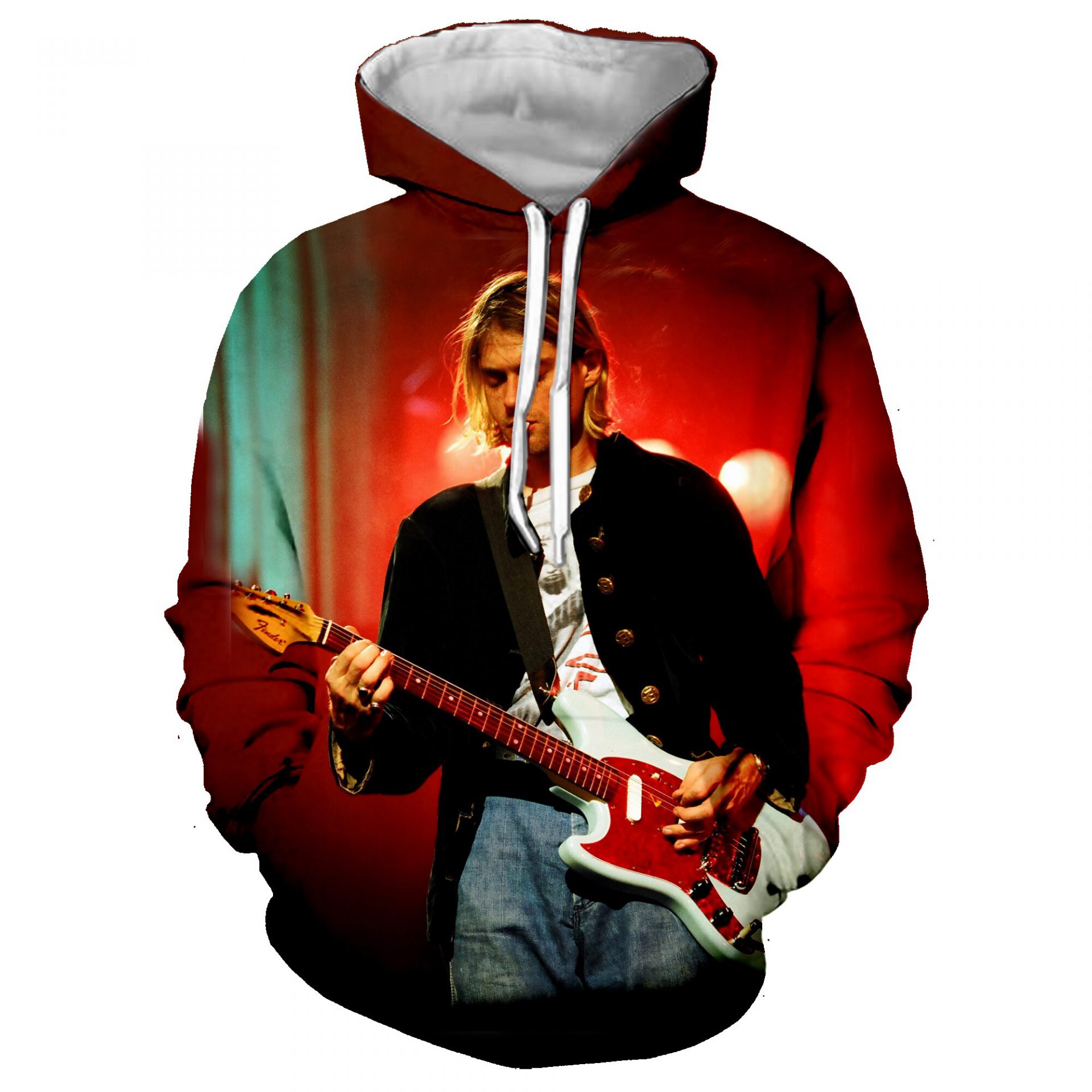 Nirvana Kurt Cobain Pullover Hoodie V3 Nirvana Kurt Cobain Pullover Hoodie V3