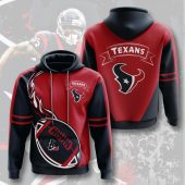 NFL Houston Texans Battle Red Fire Pullover Hoodie
