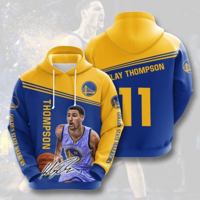 NBA Golden State Warriors Klay Thompson Pullover Hoodie