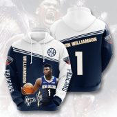 NBA New Orleans Pelicans Zion Williamson Pullover Hoodie