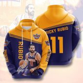 NBA Phoenix Suns Ricky Rubio Pullover Hoodie